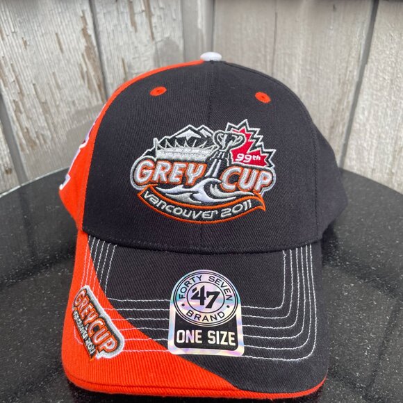 Grey Cup Vancouver 2011 Baseball Hat CFL 47 Brand New Tags - Picture 3 of 6